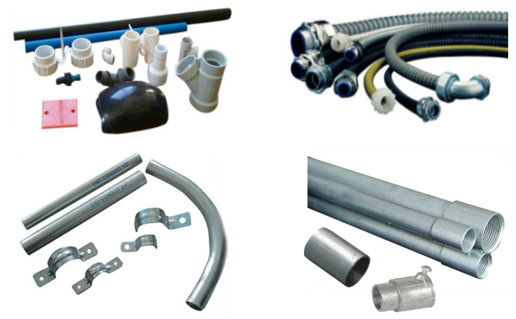 Electrical conduit fittings and accessories