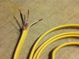 Picture of Non-metallic sheathed cable