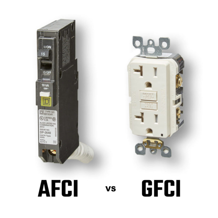 gfci and afci on same circuit